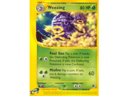 EX 070/165 Weezing - Expedition Base Set