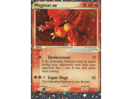 RS 100/109 Magmar ex - EX Ruby & Sapphire