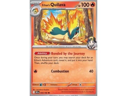 DRI 033/182 Ethan's Quilava - Destined Rivals