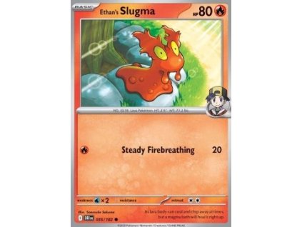 DRI 035/182 Ethan's Slugma - Destined Rivals