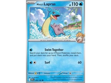 DRI 050/182 Misty's Lapras - Destined Rivals