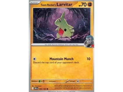 DRI 094/182 Team Rocket's Larvitar - Destined Rivals