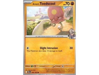 DRI 109/182 Arven's Toedscool - Destined Rivals