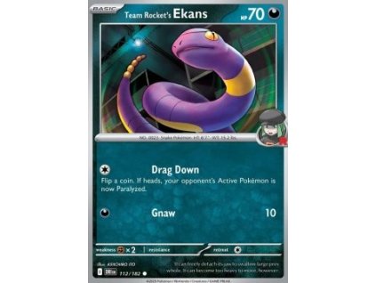 DRI 112/182 Team Rocket's Ekans - Destined Rivals