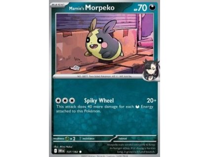 DRI 137/182 Marnie's Morpeko - Destined Rivals