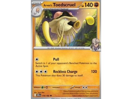 DRI 110/182 Arven's Toedscruel - Destined Rivals