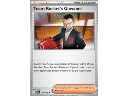 DRI 174/182 Team Rocket's Giovanni - Destined Rivals