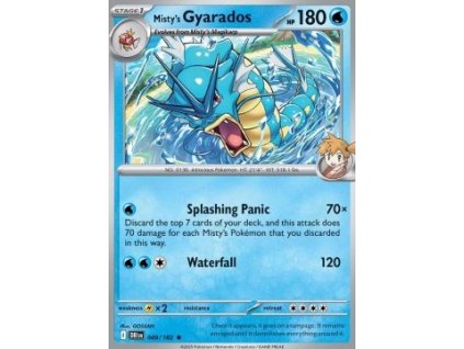 DRI 049/182 Misty's Gyarados - Destined Rivals