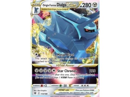 ASR 114/189 Origin Forme Dialga VSTAR - Astral Radiance