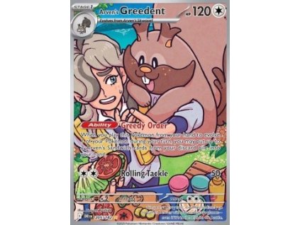 DRI 205/182 Arven's Greedent - Destined Rivals