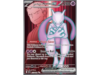 DRI 213/182 Team Rocket's Mewtwo ex - Destined Rivals