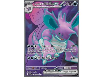 DRI 216/182 Team Rocket's Nidoking ex - Destined Rivals