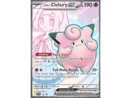 SVP 195 Lillie's Clefairy ex - Black Star Promos
