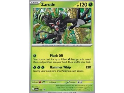 SVP 199 Zarude - Black Star Promos