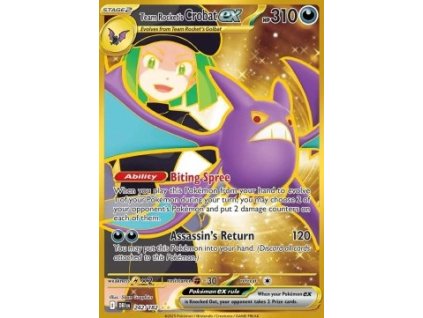 DRI 242/182 Team Rocket's Crobat ex - Destined Rivals