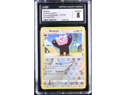 BUS 111/147 Bewear REVERSE HOLO - Burning Shadows - CGC 8