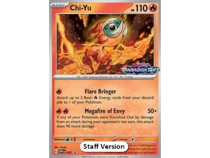 SVP 057 Chi-Yu STAFF PROMO - Black Star Promos