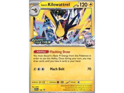 SVP 182 Iono's Kilowattrel STAFF PROMO - Black Star Promos