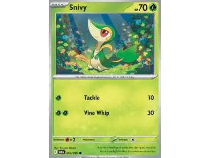 BLK 001/086 Snivy - Black Bolt