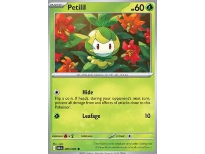 BLK 006/086 Petilil - Black Bolt