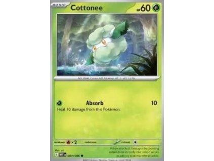 WHT 004/086 Cottonee - White Flare