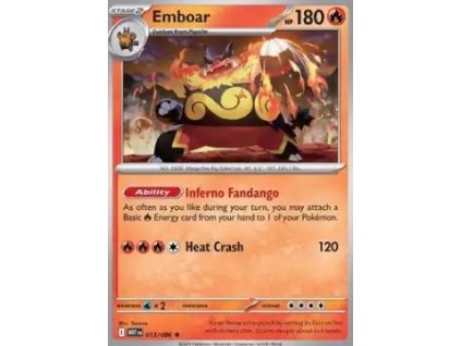 WHT 013/086 Emboar - White Flare