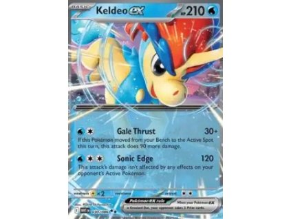 WHT 030/086 Keldeo ex - White Flare