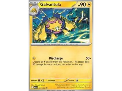 WHT 034/086 Galvantula - White Flare