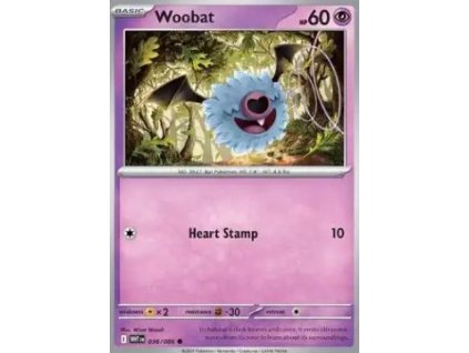 WHT 036/086 Woobat - White Flare
