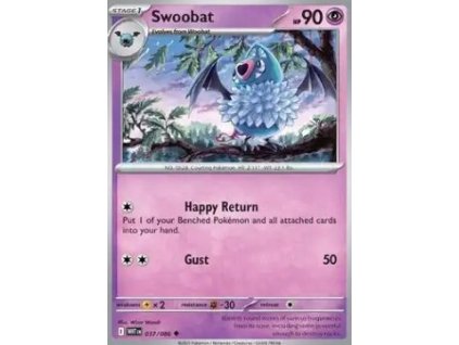 WHT 037/086 Swoobat - White Flare