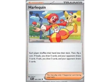 WHT 083/086 Harlequin - White Flare