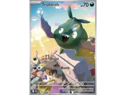WHT 140/086 Trubbish - White Flare