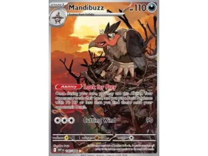WHT 145/086 Mandibuzz - White Flare