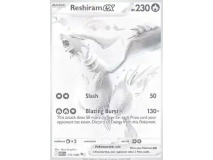 WHT 173/086 Reshiram ex - White Flare