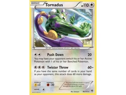 FFI 086/111 Tornadus - Furious Fists