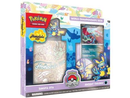 Pokémon TCG: World Championships Deck 2024 - Ancient Toolbox (Sakuya Ota)