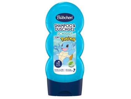 BÜBCHEN SQUIRTLE POKÉMON Šampón & Sprchový Gel 2v1
