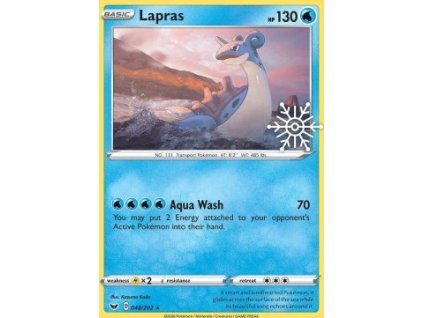 SSH 048/202 Lapras (HOLIDAY Calendar) - Sword & Shield