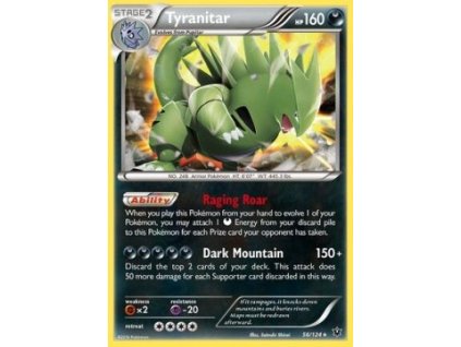 FCO 056/124 Tyranitar - Fates Collide