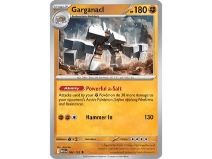 MEG 084/132 Garganacl - Mega Evolution