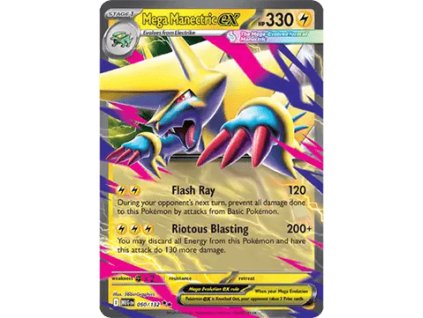 MEG 050/132 Mega Manectric ex - Mega Evolution