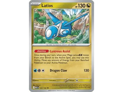 MEG 101/132 Latios - Mega Evolution