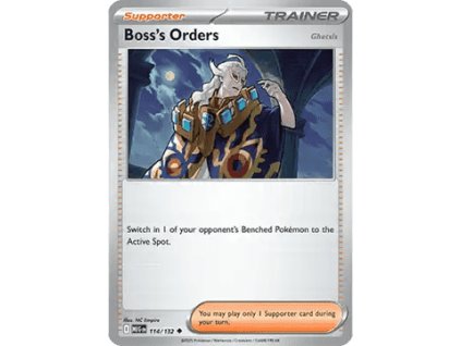 MEG 114/132 Boss's Orders - Ghetsis - Mega Evolution