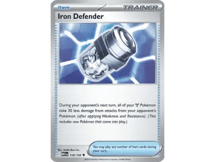 MEG 118/132 Iron Defender - Mega Evolution