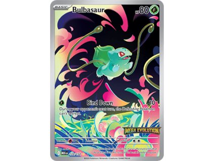 MEG 133/132 Bulbasaur STAMPED - Mega Evolution