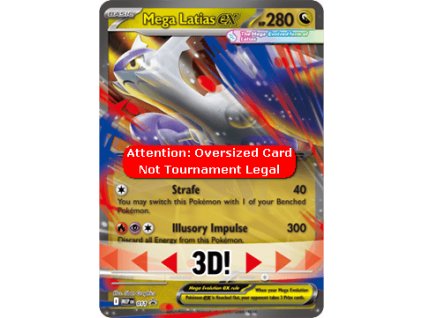 JUMBO MEP 011 Mega Latias ex - Black Star Promos