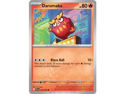 PFL 015/094 Darumaka - Phantasmal Flames