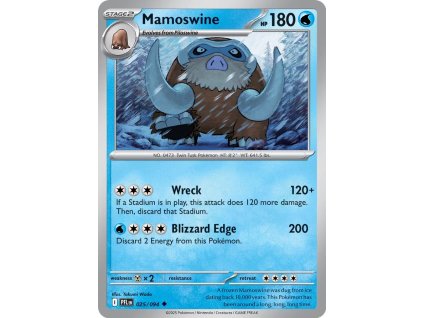 PFL 025/094 Mamoswine - Phantasmal Flames