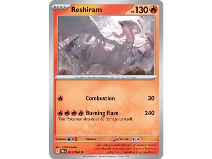 PFL 017/094 Reshiram - Phantasmal Flames