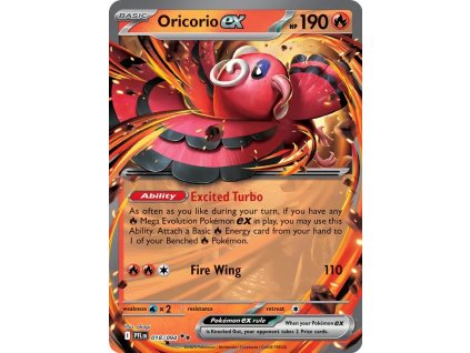 PFL 018/094 Oricorio ex - Phantasmal Flames